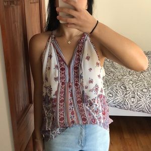 Joie Flowy Floral Tank Top